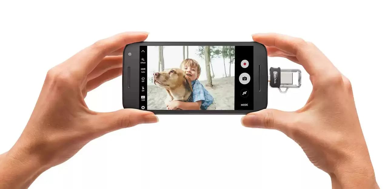 فلش مموری سندیسک SanDisk Ultra Dual Drive m3.0 USB 3.0 32GB + MicroUSB OTG — تصویر ۸
