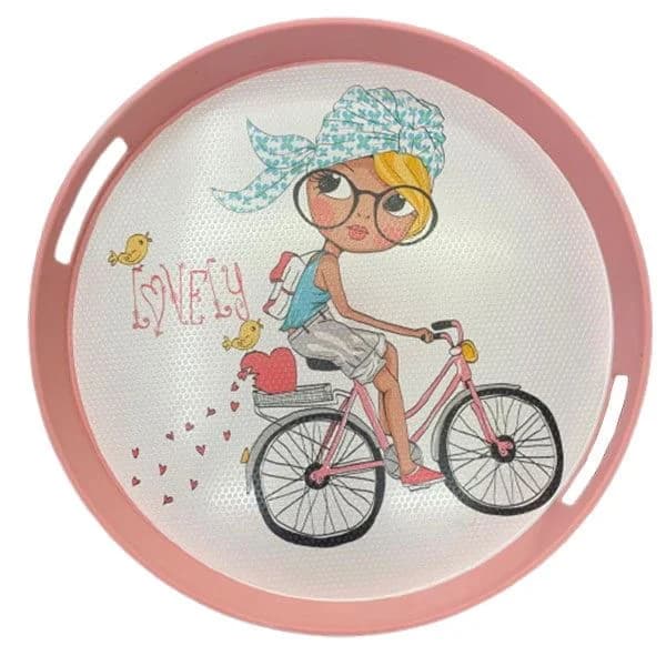 سینی رزمن مدل bicycle قطر37cm کد ۶۳۵
