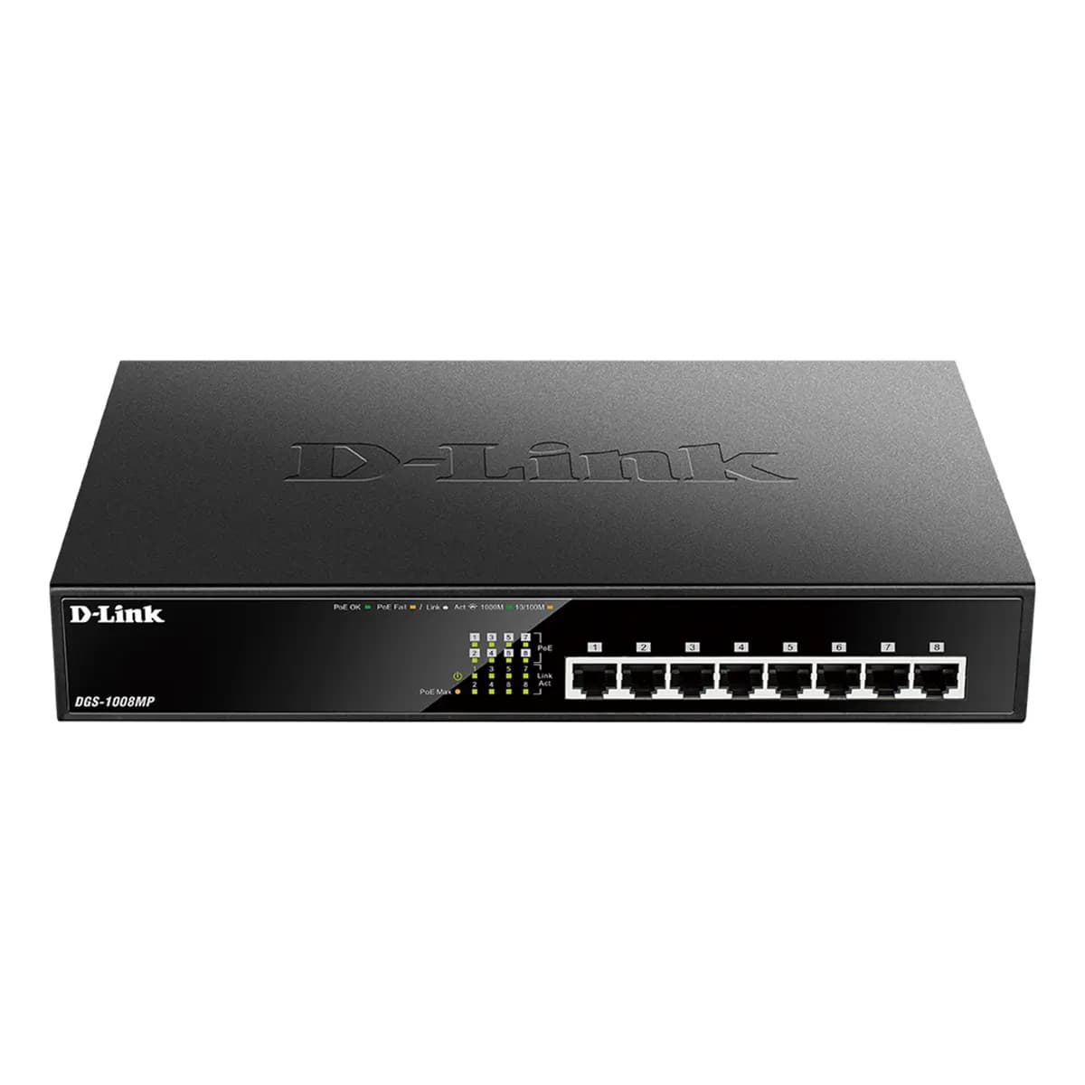 سوییچ شبکه 8 پورت دی لینک مدل D-Link DGS-1008MP