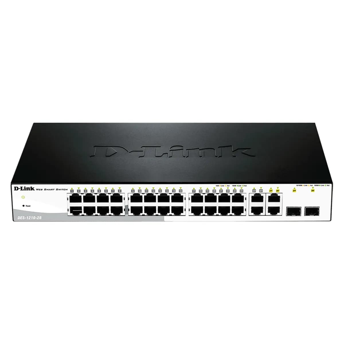 سوییچ شبکه مدیریتی 28 پورت دی لینک مدل D-Link DES-1210-28