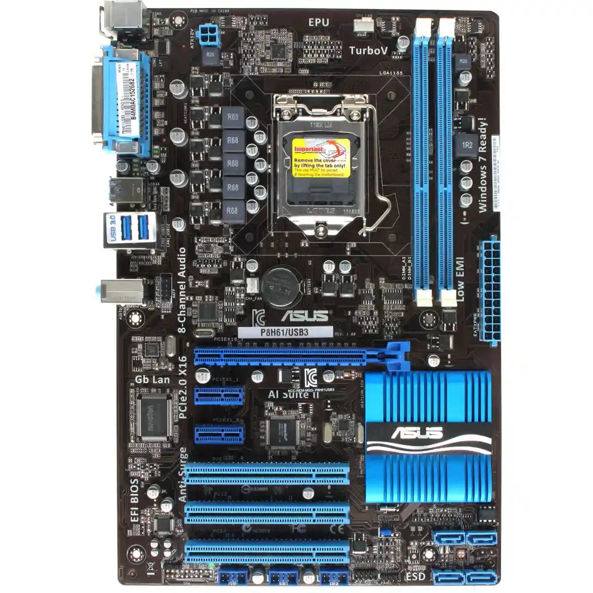 مادربرد ایسوس مدل ASUS P8H61 USB3