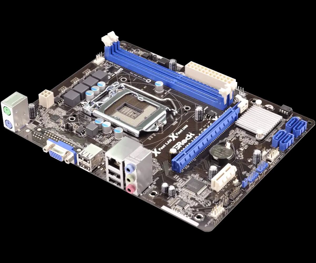 مادربرد ازراک مدل Asrock H61M-VS4 — تصویر ۳