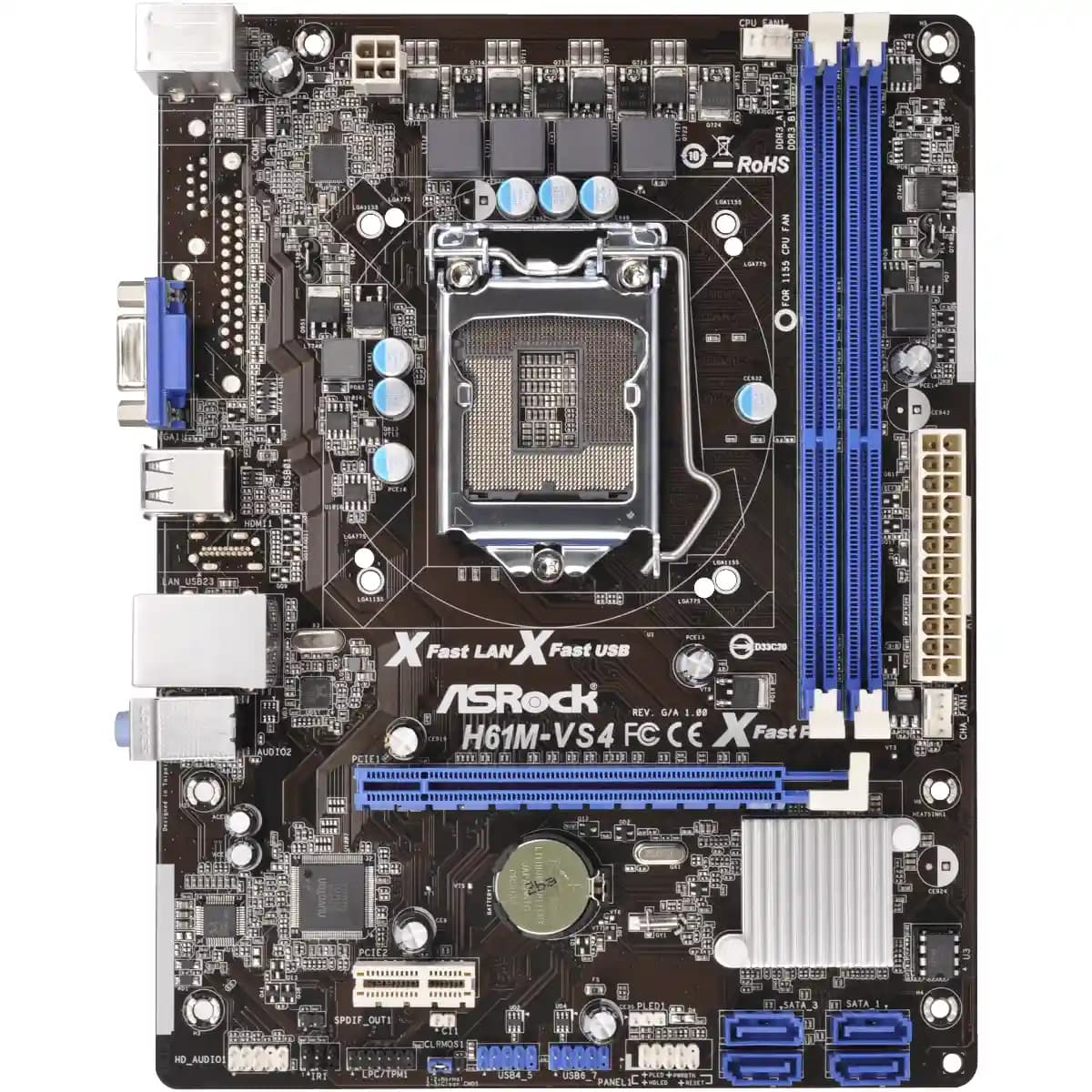مادربرد ازراک مدل Asrock H61M-VS4