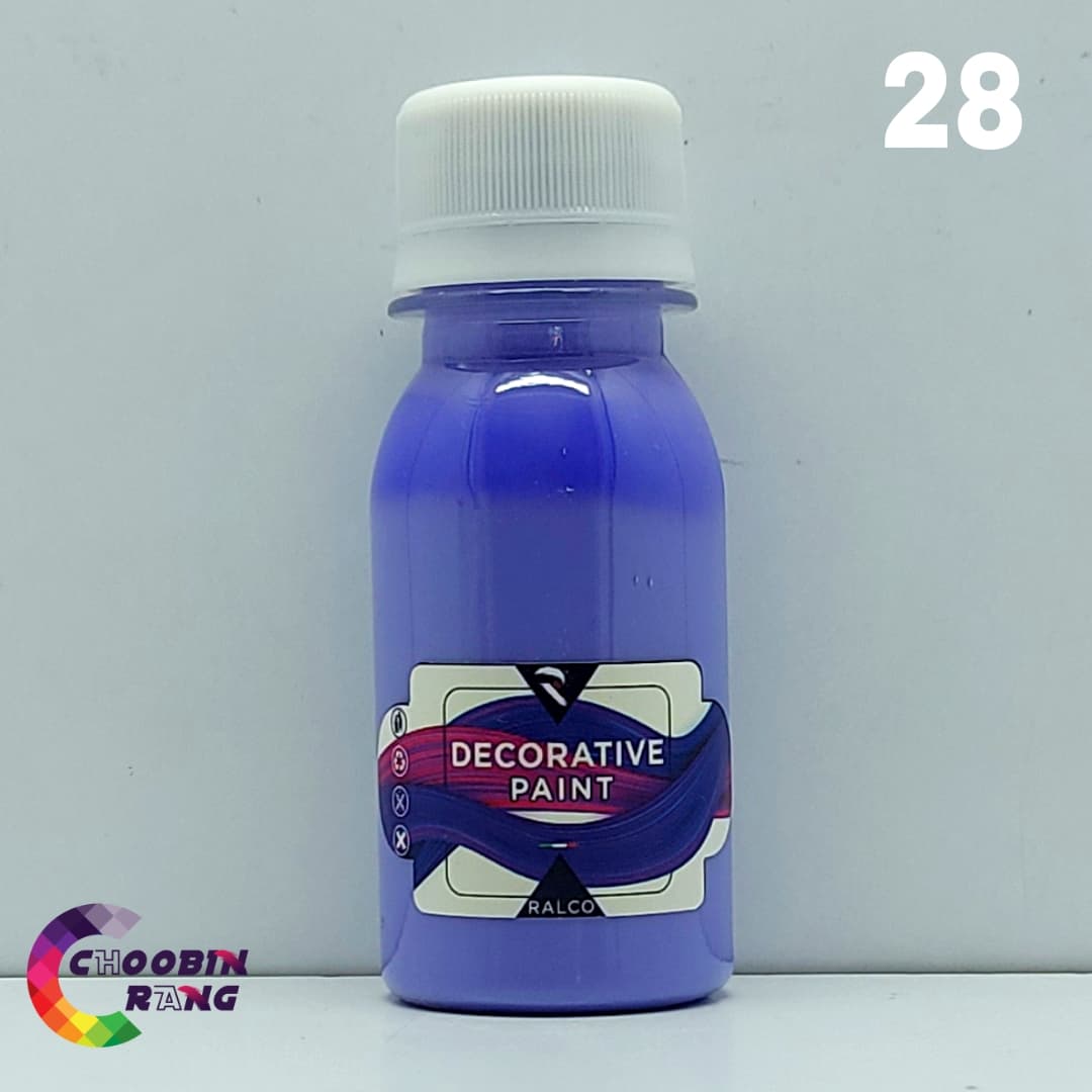 رنگ خمیری رزین بنفش یونیورسال رالکو 60 میل کد 28