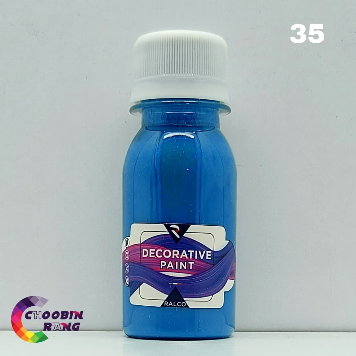 رنگ خمیری رزین آبی یونیورسال رالکو 60 میل کد:35