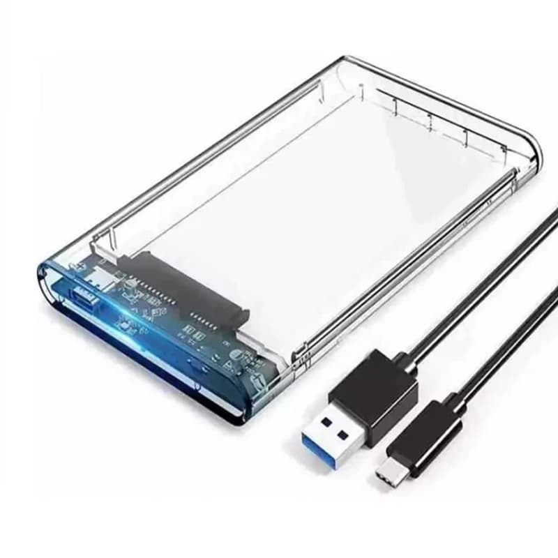 باکس هارد شفاف 2.5 اینچی USB3.1 Type-C مدل ET2535C