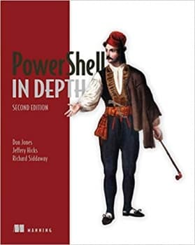 جلد معمولی سیاه و سفید_کتاب PowerShell in Depth