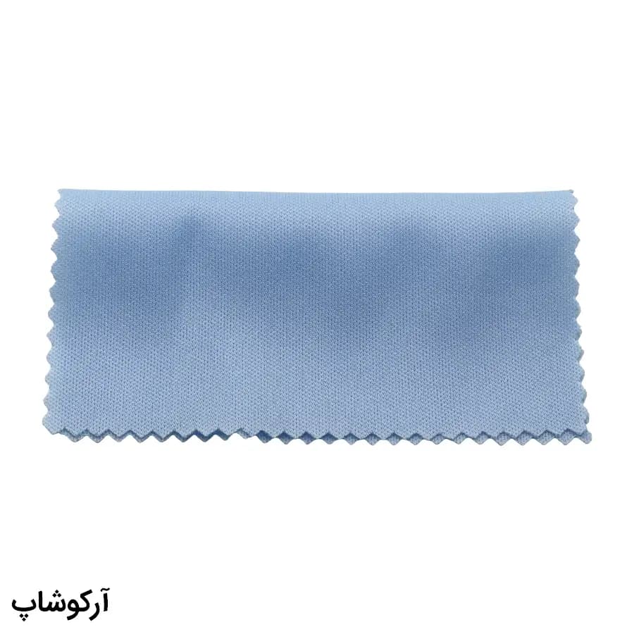عینک مطالعه نمره +1.25 نزدیک بین با فریم طوسی براق و مستطیلی شکل (به‌همراه قاب و دستمال) مدل TOP-25 — تصویر ۸