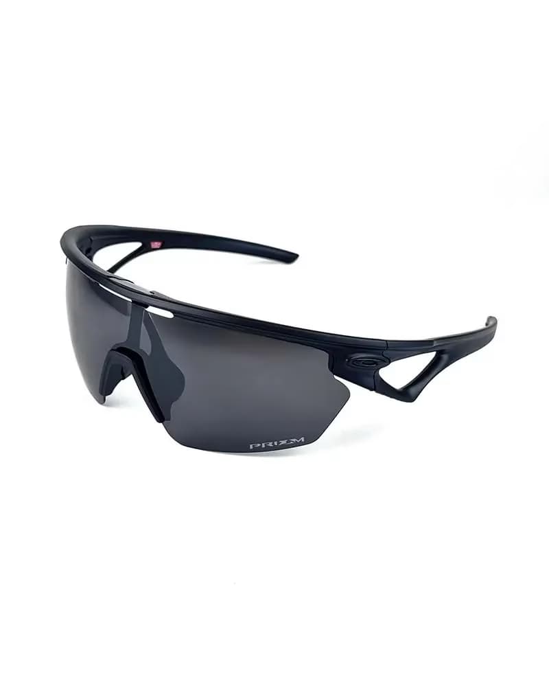 عینک ورزشی OAKLEY با فریم مشکی رنگ، 3 کاور لنز قابل تعویض و تجهیزات کامل مدل OO9403-01 — تصویر ۱۱