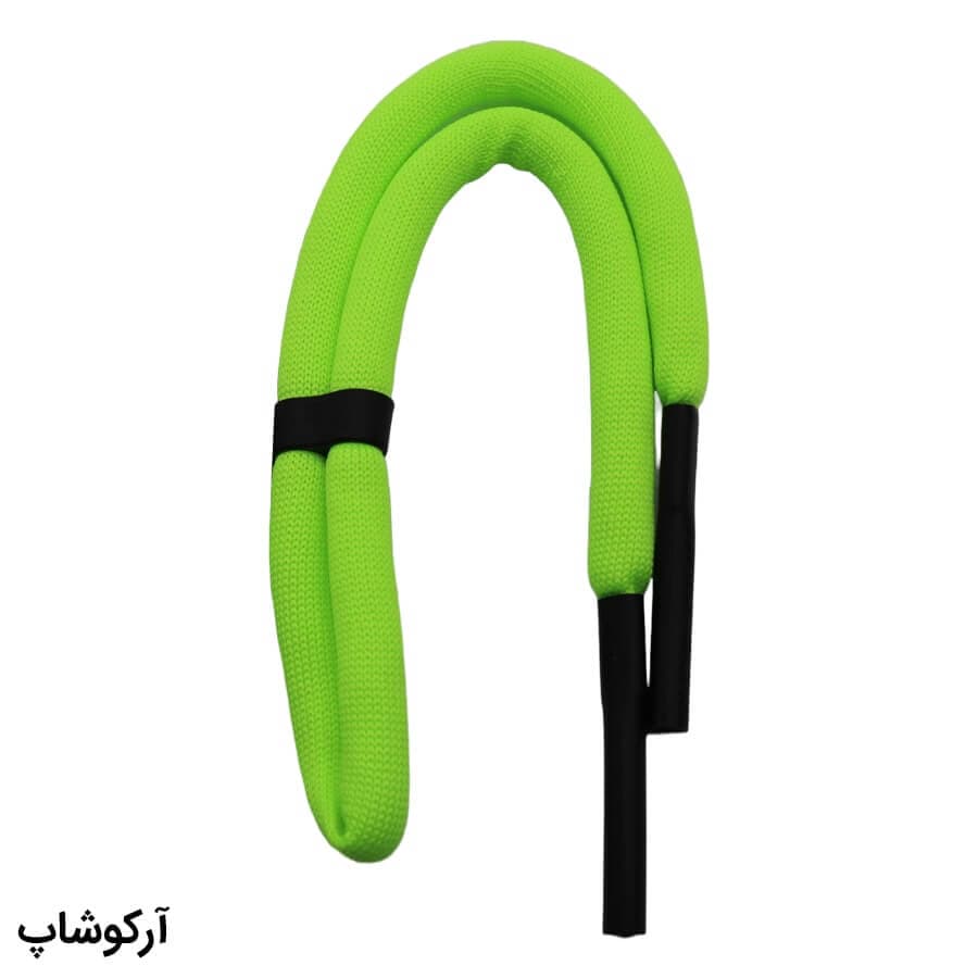 بند عینک جورابی چینی با رنگ سبز فسفری مدل 992677