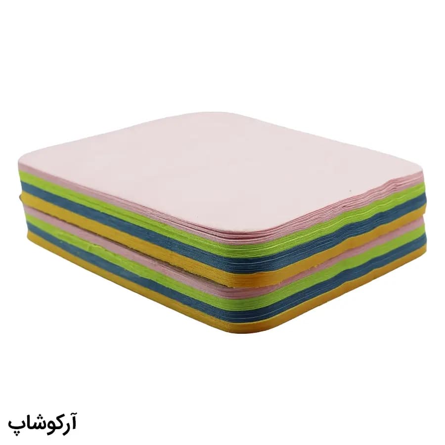 بسته 100 عددی دستمال عینک از جنس میکروفایبر طرح دار مدل 993030 — تصویر ۲