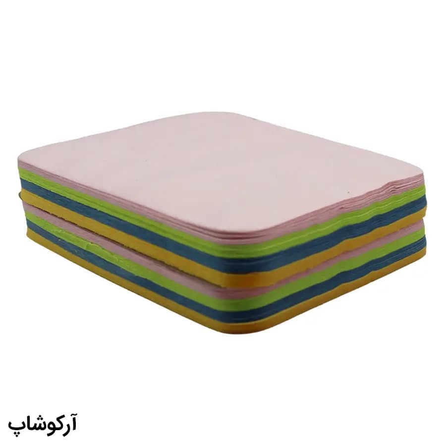 بسته 100 عددی دستمال عینک از جنس میکروفایبر طرح دار مدل 993030 — تصویر ۴