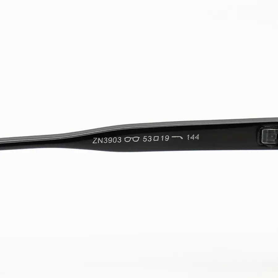 عینک دید در شب MARC JACOBS با فریم مربعی شکل، رنگ مشکی براق و لنز زرد مدل ZN3903 — تصویر ۷