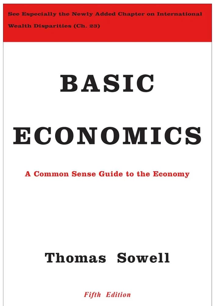 کتاب Basic Economics (اقتصاد پایه) نسخه انگلیسی PDF | توماس سوول