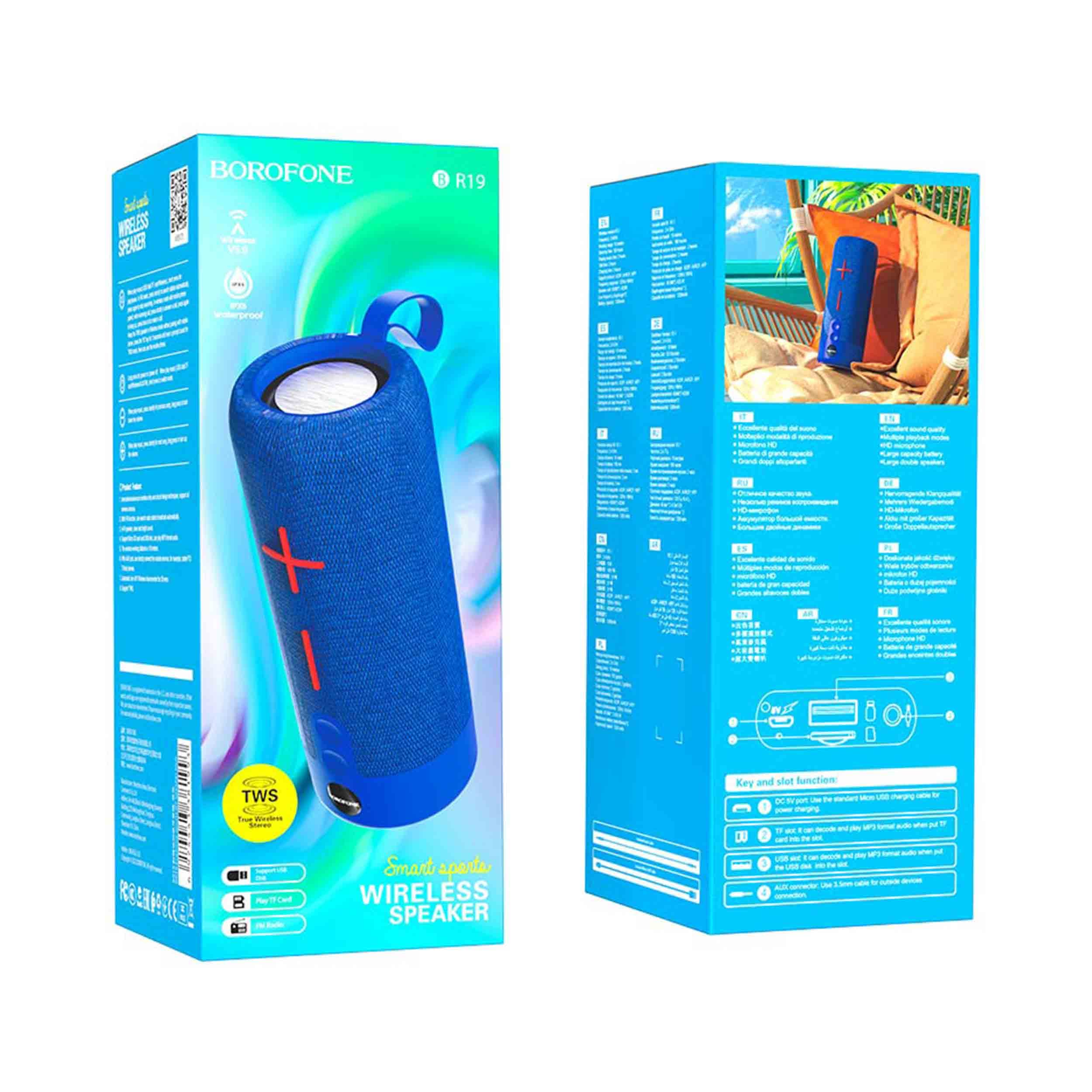 اسپیکر بلوتوثی بروفون مدل BR-19 — تصویر ۴