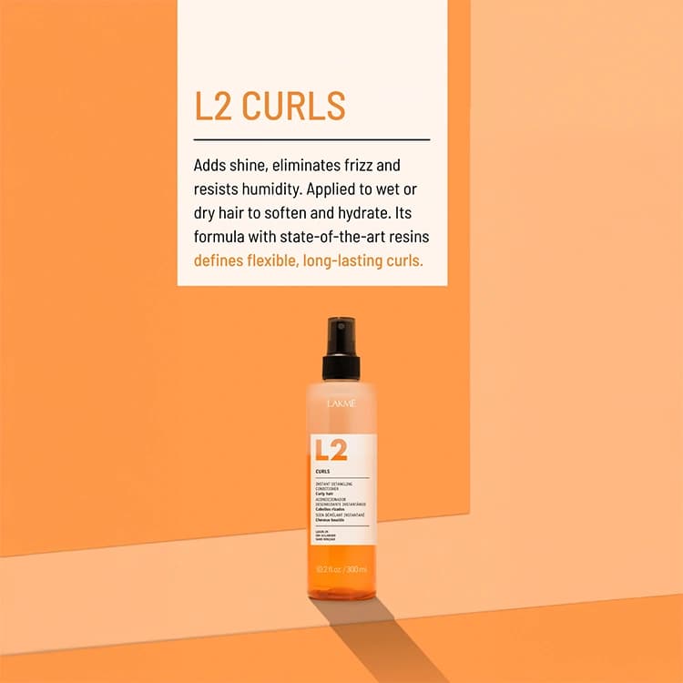 اسپری مو Lakme مدل L2 Curls حجم 300 میلی لیتر — تصویر ۳