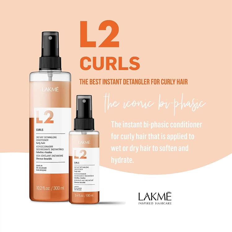 اسپری مو Lakme مدل L2 Curls حجم 300 میلی لیتر — تصویر ۱۱