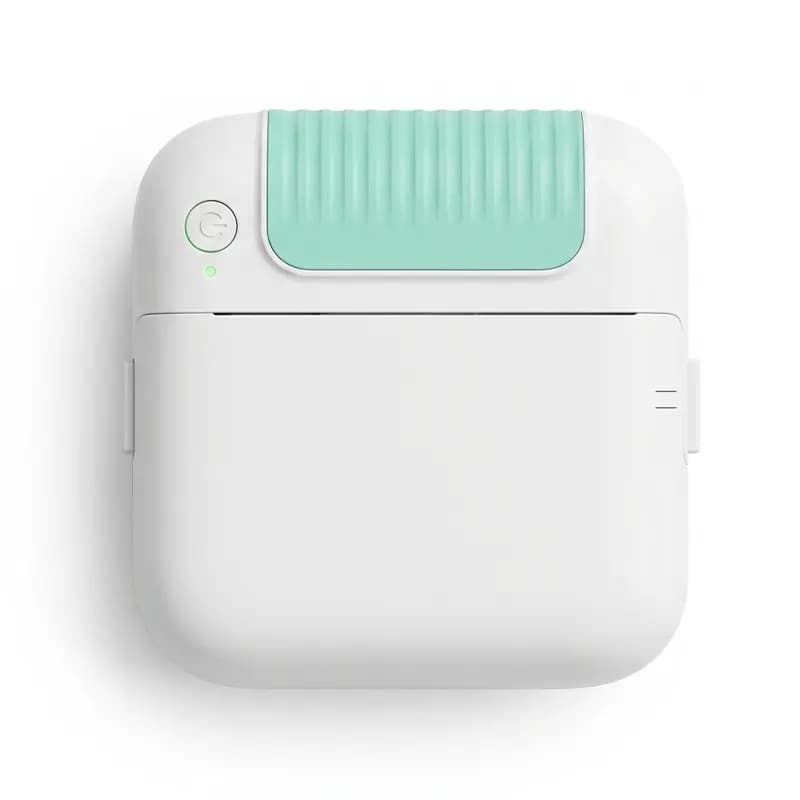 پرینتر حرارتی لیبل زن لیزری همراه مینی وایرلس مدل Portable Mini Printer + (گارانتی طلایی)