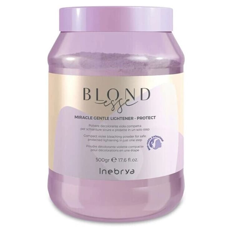 پودر دکلره Inebrya مدل Blondesse Miracle Gentle وزن 500 گرم — تصویر ۳