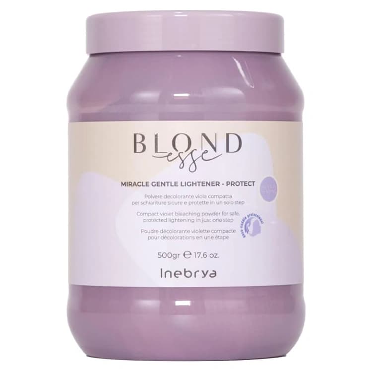 پودر دکلره Inebrya مدل Blondesse Miracle Gentle وزن 500 گرم — تصویر ۲