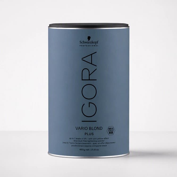 پودر دکلره Igora مدل Vario Blond Plus White وزن 450 گرم