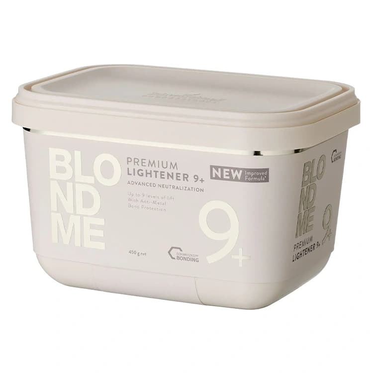 پودر دکلره BlondMe مدل Premium Lightener 9 Plus وزن 450 گرم