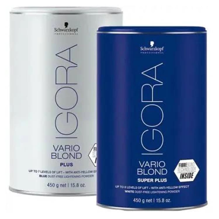 پودر دکلره Igora مدل Vario Blond Plus Blue وزن 450 گرم — تصویر ۳