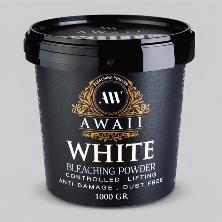 پودر دکلره Awaii مدل White وزن 1000 گرم — تصویر ۲