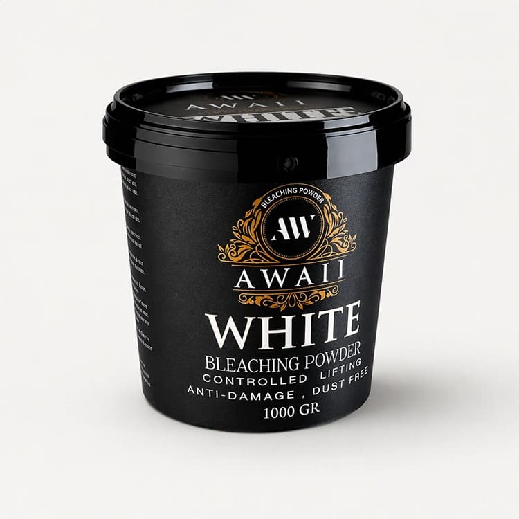 پودر دکلره Awaii مدل White وزن 1000 گرم — تصویر ۳