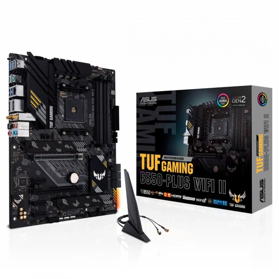 ASUS MOTHERBOARD TUF GAMING B550-PLUS WIFI II — تصویر ۲