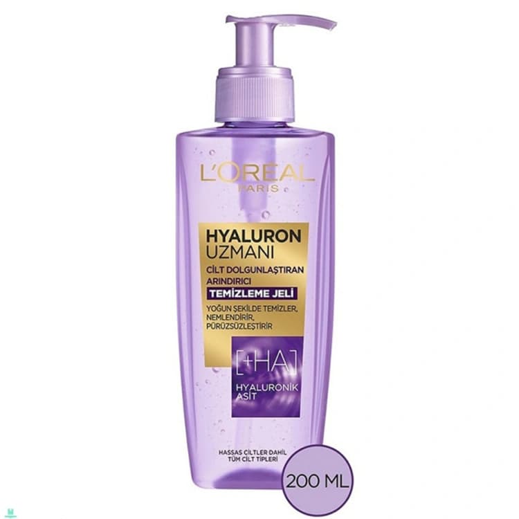 ژل شوینده صورت Loreal مدل Hyaluron Expert حجم 200 میلی لیتر — تصویر ۵