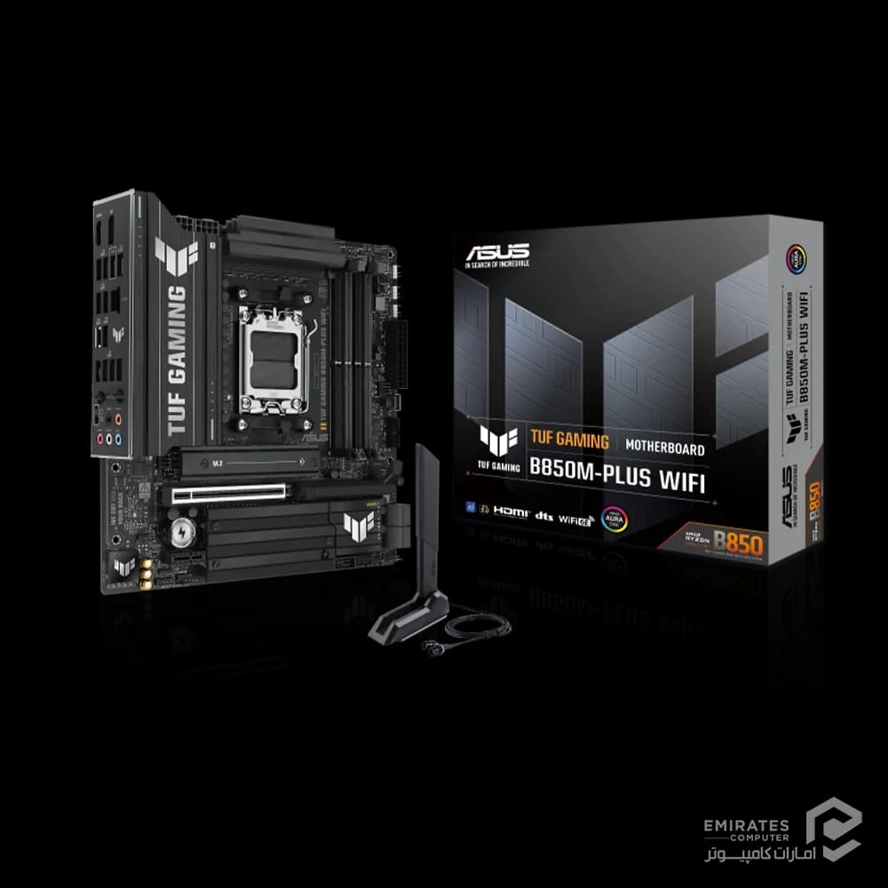 ASUS MOTHERBOARD TUF GAMING B850M-PLUS WIFI — تصویر ۱۰