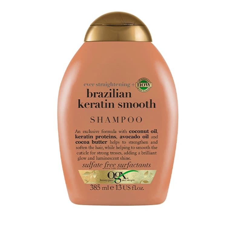 شامپو ogx مدل Brazilian Keratin Therapy حجم 385 میلی لیتر