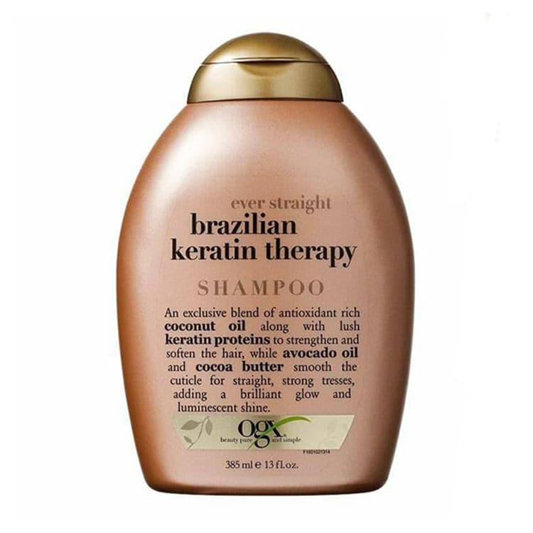 شامپو ogx مدل Brazilian Keratin Therapy حجم 385 میلی لیتر — تصویر ۲