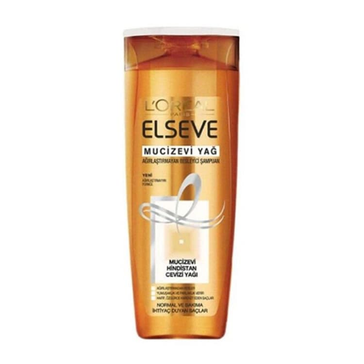 شامپو Loreal مدل Elseve Mucizevi Yag حجم 300 میلی لیتر — تصویر ۲