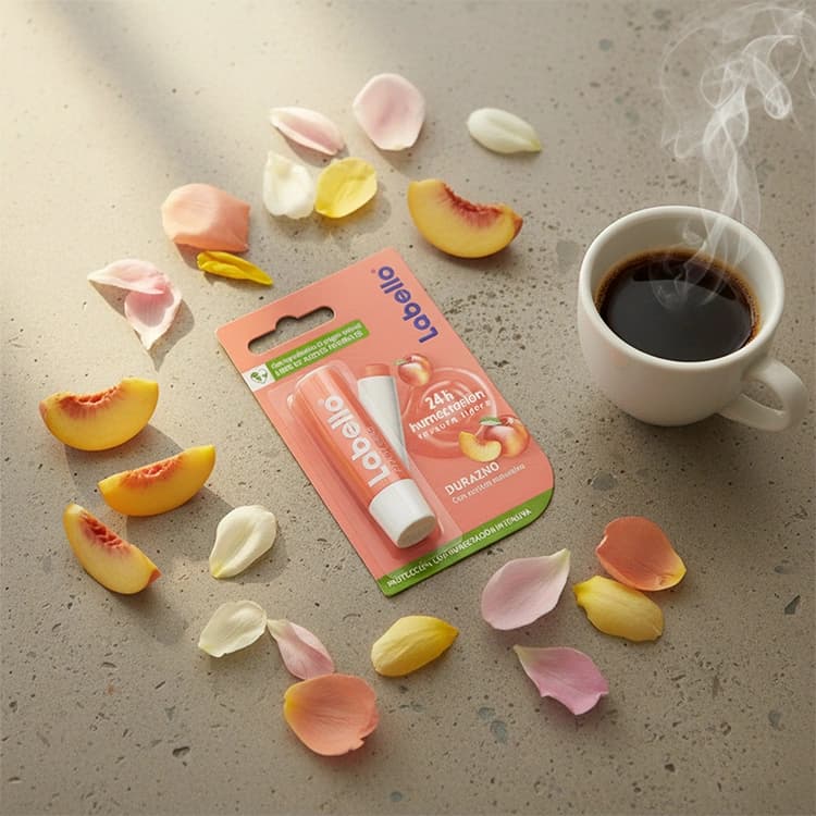 بالم لب Labello مدل Peach Shine — تصویر ۵