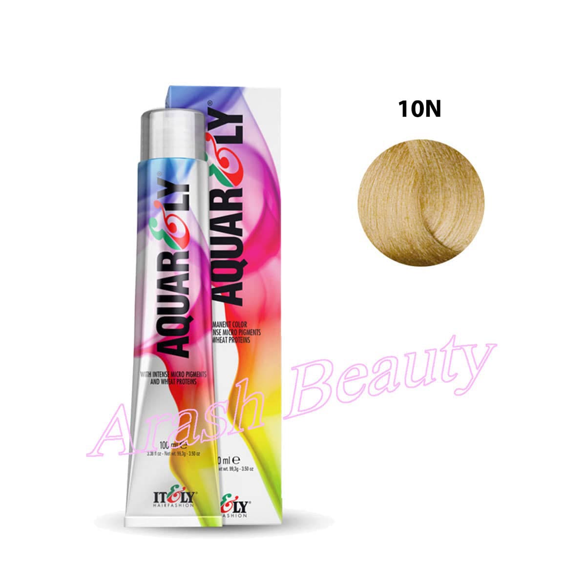 رنگ مو آکوارلی 10N بلوند پلاتینه Aquarely