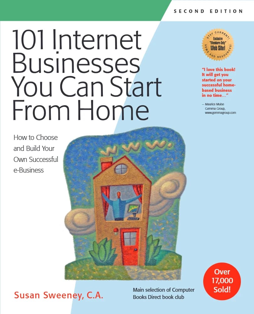 کتاب 101 Internet Businesses (۱۰۱ کسب‌وکار اینترنتی) نسخه انگلیسی PDF | سوزان سوئینی