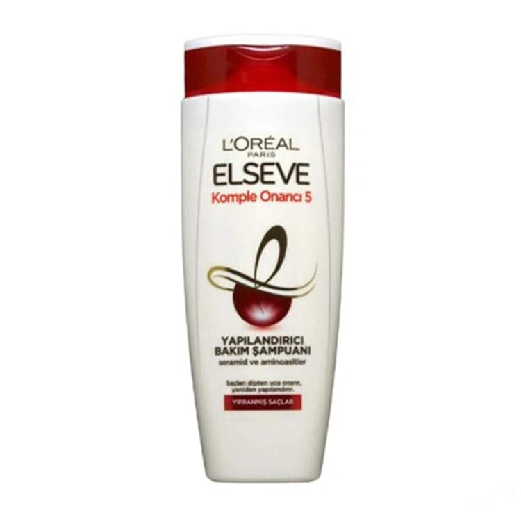 شامپو Loreal مدل Elseve Complete Repair 5 حجم 450 میلی لیتر