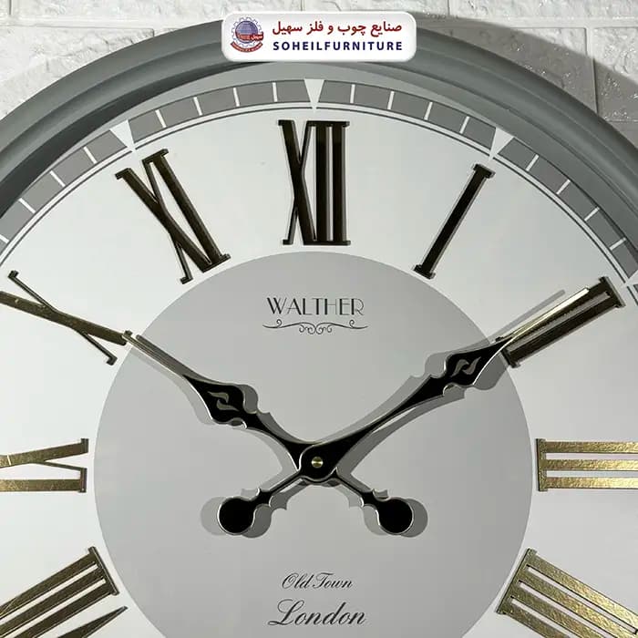 ساعت دیواری چوبی مدل والتر Walther 6011 — تصویر ۷