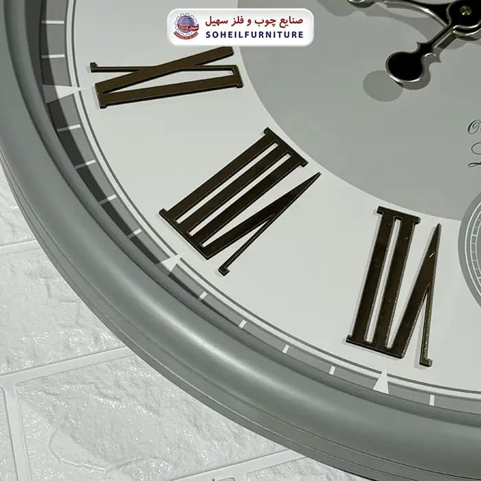 ساعت دیواری چوبی مدل والتر Walther 6011 — تصویر ۴