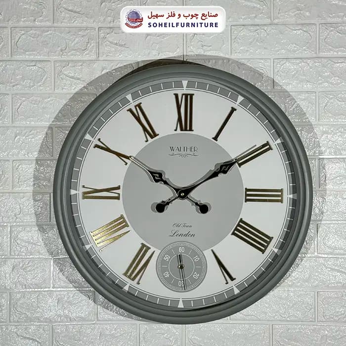 ساعت دیواری چوبی مدل والتر Walther 6011 — تصویر ۳