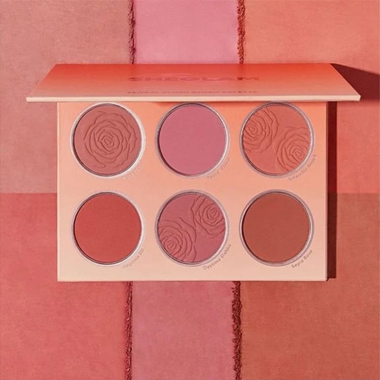 پالت رژ گونه Sheglam مدل Floral Flush Blush — تصویر ۲