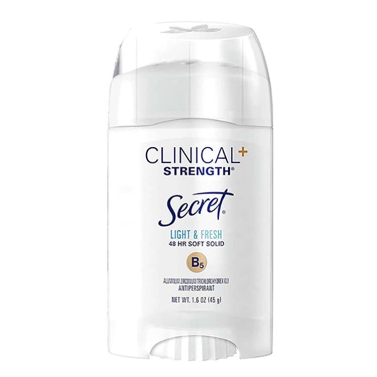 مام ضد تعریق Secret مدل Clinical Strength Light and Fresh