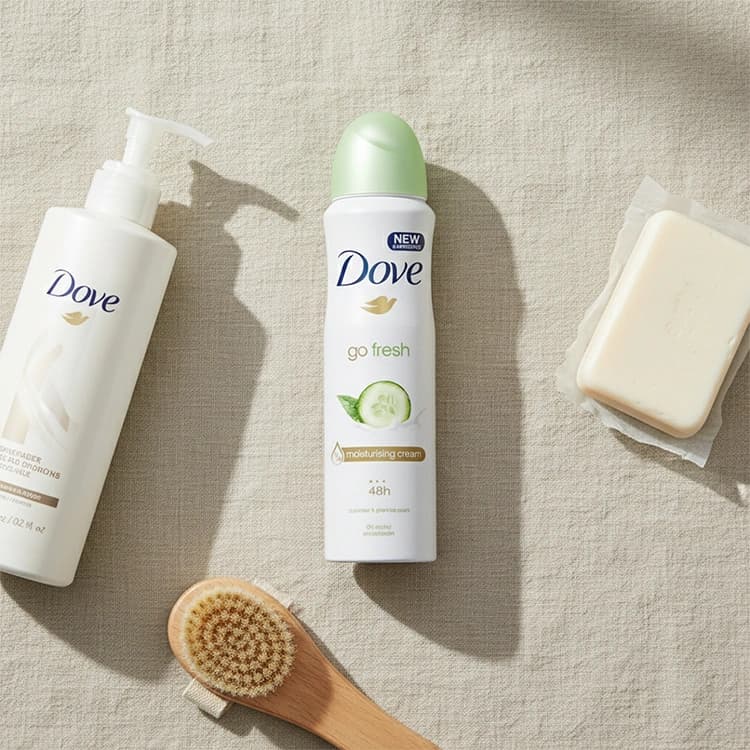اسپری ضد تعریق Dove مدل Go Fresh Cucmber and Green Tea حجم 250 میلی لیتر — تصویر ۴