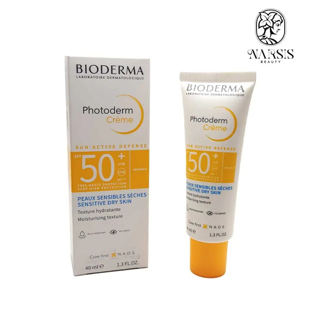 کرم ضد آفتاب فوتودرم کرم بایودرما بی رنگ | bioderma creme