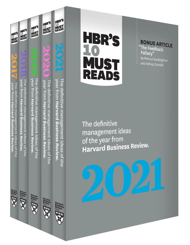 کتاب 5 Years of Must Reads from HBR: 2021 Edition (۵ سال از بهترین مطالب هاروارد بیزینس ریویو؛ ویرایش ۲۰۲۱) نسخه انگلیسی PDF | هاروارد بیزینس ریویو