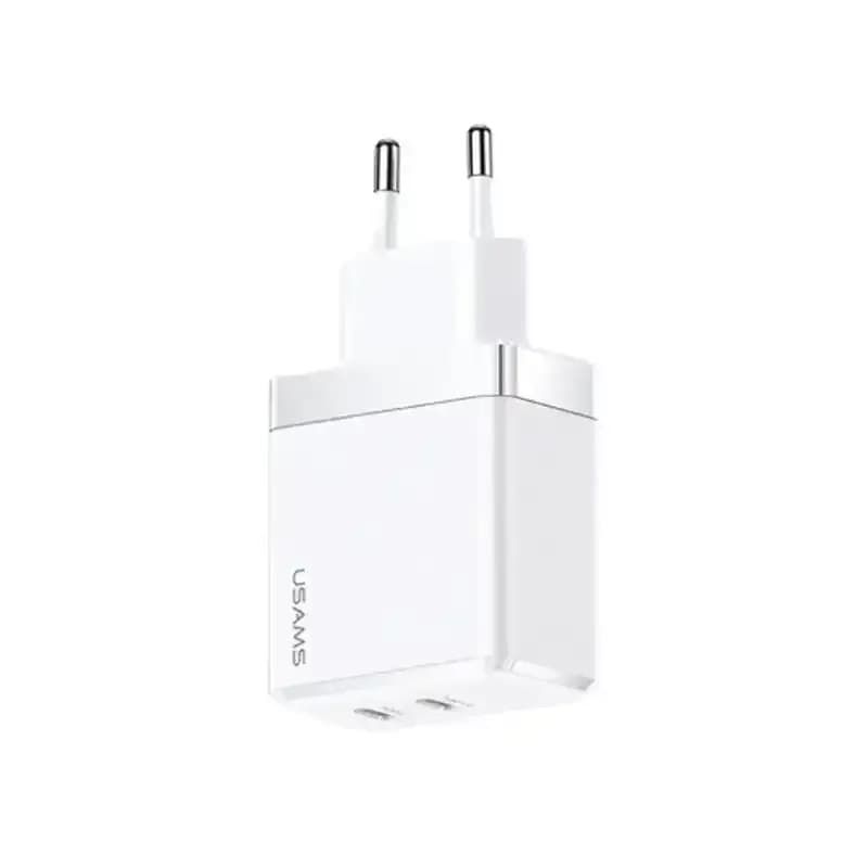 شارژر یوسمز مدل USAMS US-CC172 Gan Fast Charger Dual Type-C Ports — تصویر ۶