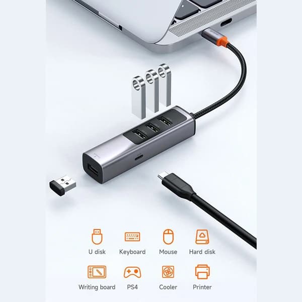 هاب 5 پورت USB-C مک دودو مدل HU-1120 — تصویر ۲