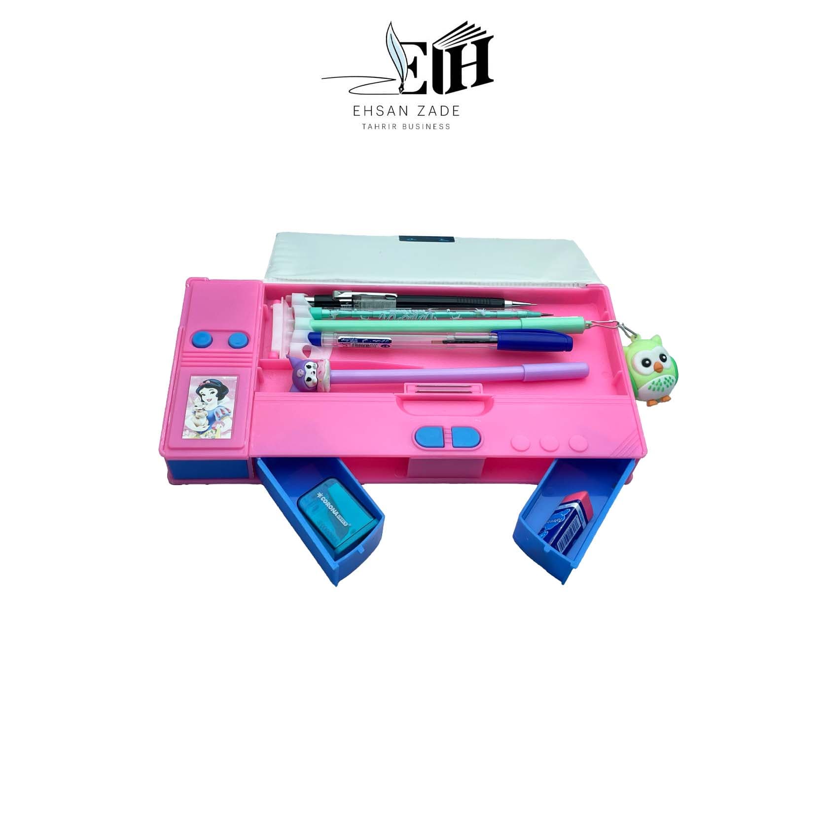 جامدادی نیم کتابی مگنتی کلید دار فانتزی کد 8135_ 5359/4 — تصویر ۲